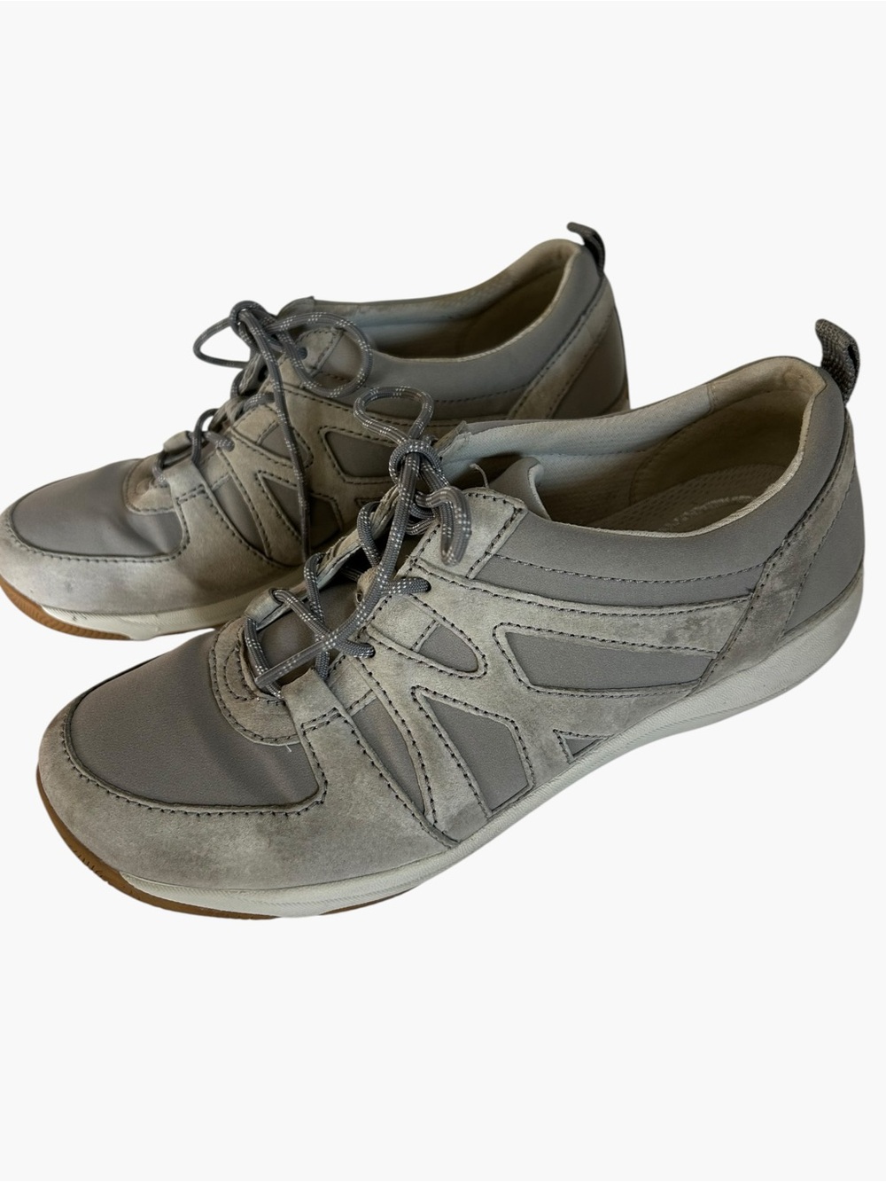 Dansko Hatty Suede Comfort Sneakers Grey Size 39